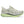 A pair of beige Asics Glideride Max sneakers with green accents on the outsole.