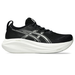 This Gel-Nimbus 27 had a black upper and a white midsole. 