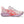 This women's Novablast 5 has a very light color on the upper with some pop colors of coral.