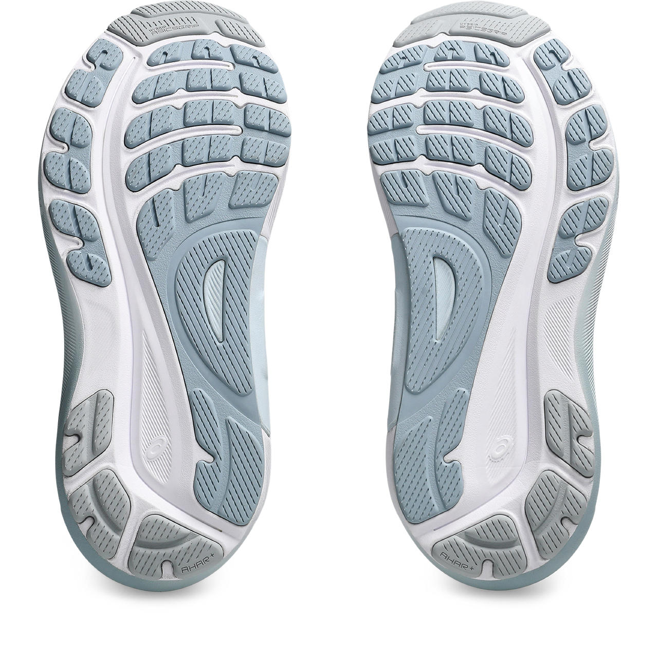 The ousole of the Kayano 31 has pods with added traction and some midsole that goes right to the floor