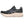 The medial side of this women's running shoe has a large ASICS logo right in the middle of the shoe.
