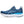 The top layer of the midsole foam is light blue. 