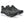 A grey and black ASICS logo is in the middle of the upper on both sides. 