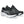 A outline of a white asics logo is in the middle of the upper on both sides.