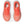 Orange laces are used to match the upper.