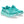 The teal color in the upper of these ASICS running shoes continues into the midsole creating a great look.