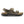 This Milano Birkenstock sandal has a oiled leather upper and a cork midsole. 