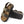 The outsole of this shoe is black and has a deeper tread to help with traction. 
