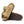 The outsole of this shoe is dark brown and has a geometric pattern. Birkenstock is stamped into the suede upper on the medial side. 