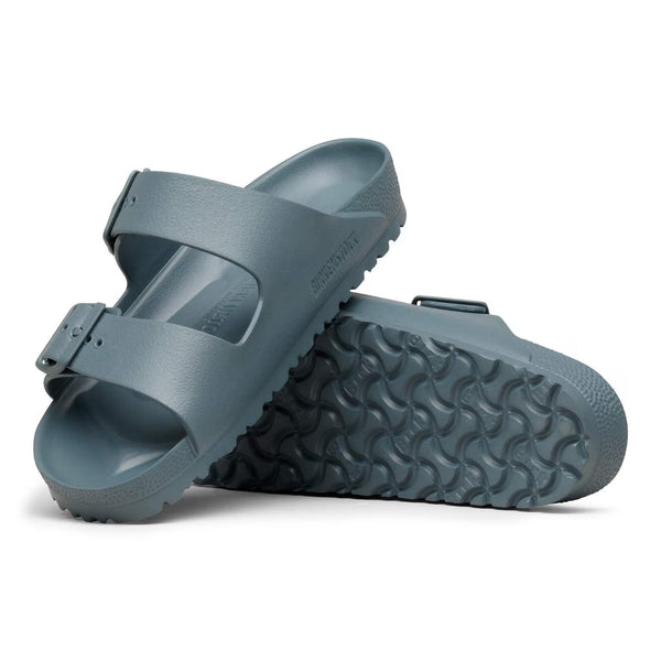 Slate grey sandal on a white background