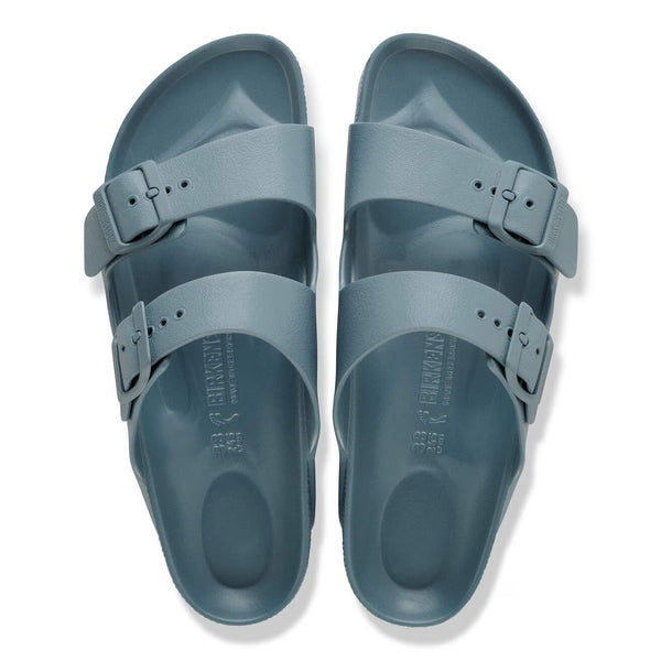 Slate grey sandal on a white background