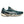 This mens ASICS tennis hoe is a mostly all green color with a few pops of a cream colorway.