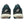 The heel of these tennis shoes have the style name, Solution Speed FF, in big lettering.