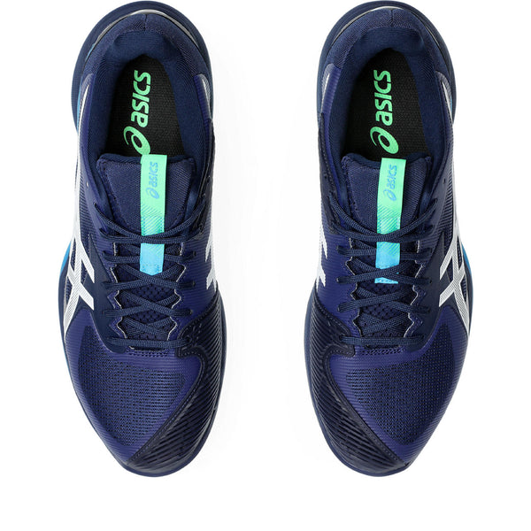 Thse ASICS tennis shoes have a protective layer on the upper where toe drag most often occurs.