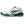 Medial side of a men's ASICS tennis shoe that comes up right to the inside ankle bone.