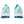 This ASICS tennis shoe has the words Solution Speed FF written across the back of the shoe just above the midsole