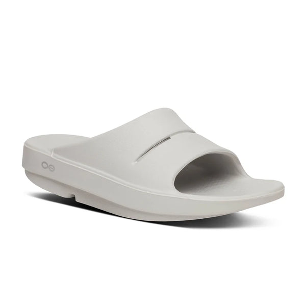 Light grey slide on a white background