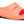 Coral slide on a white background