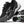 Black and gray running shoe with visible 'Brooks' branding on a white background