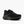 Black running shoe with 'Brooks' branding on a white background