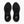 Black running shoes with 'Brooks' branding on a white background