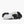 The underside of a back and white shoes outsole with 'Brooks' branding on a white background
