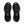 all black running shoe on white background