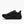 Black running shoe with 'Brooks' branding on a white background