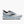 Running shoe with white upper and midsole