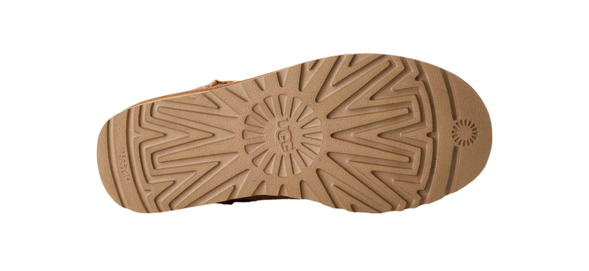 The outsole of the Ugg Classic boots has just enough traction