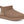 Light brown ankle boot on a white background
