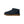 Navy ugg slipper with a tan midsole