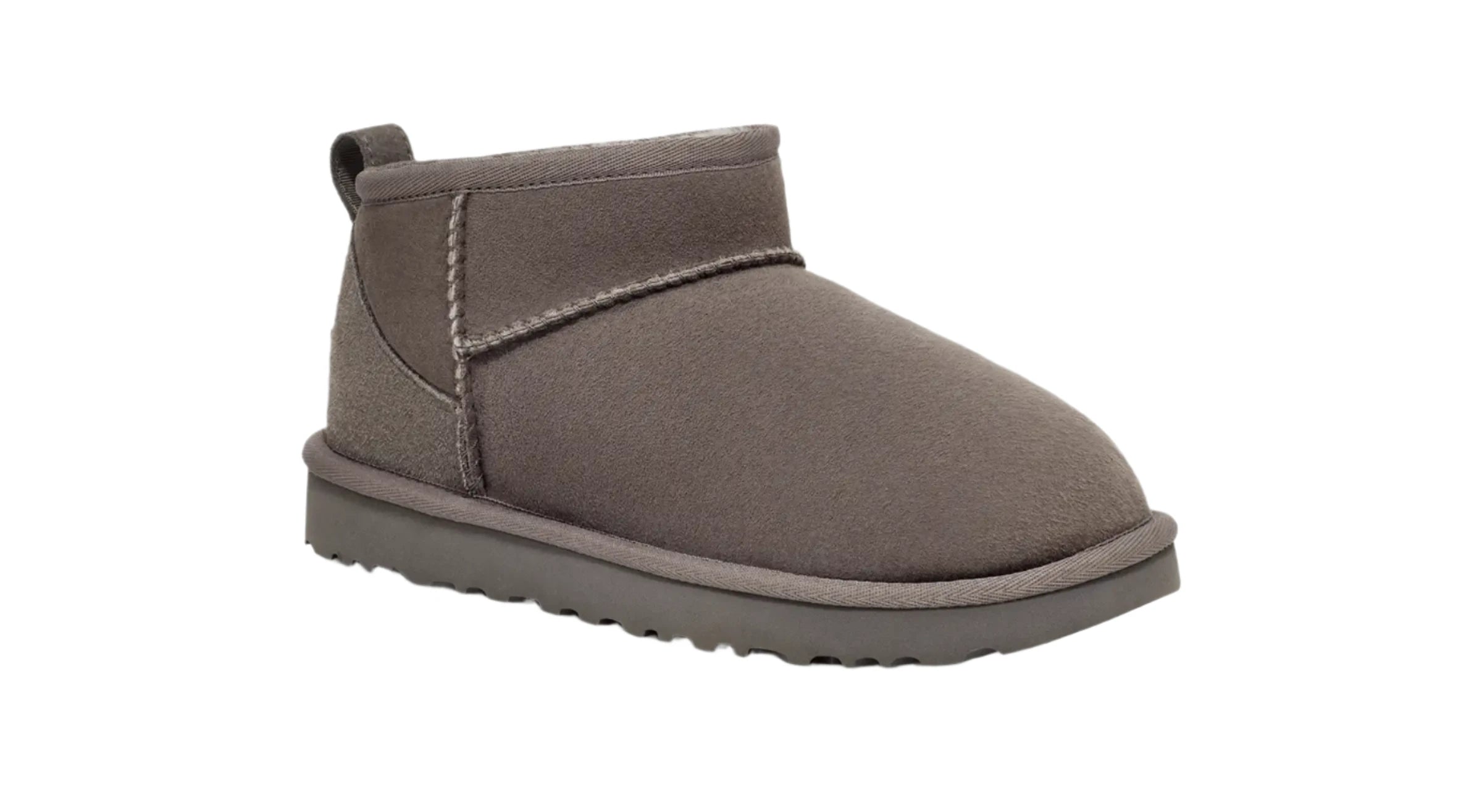 The Ugg classic Grey is a classic boot