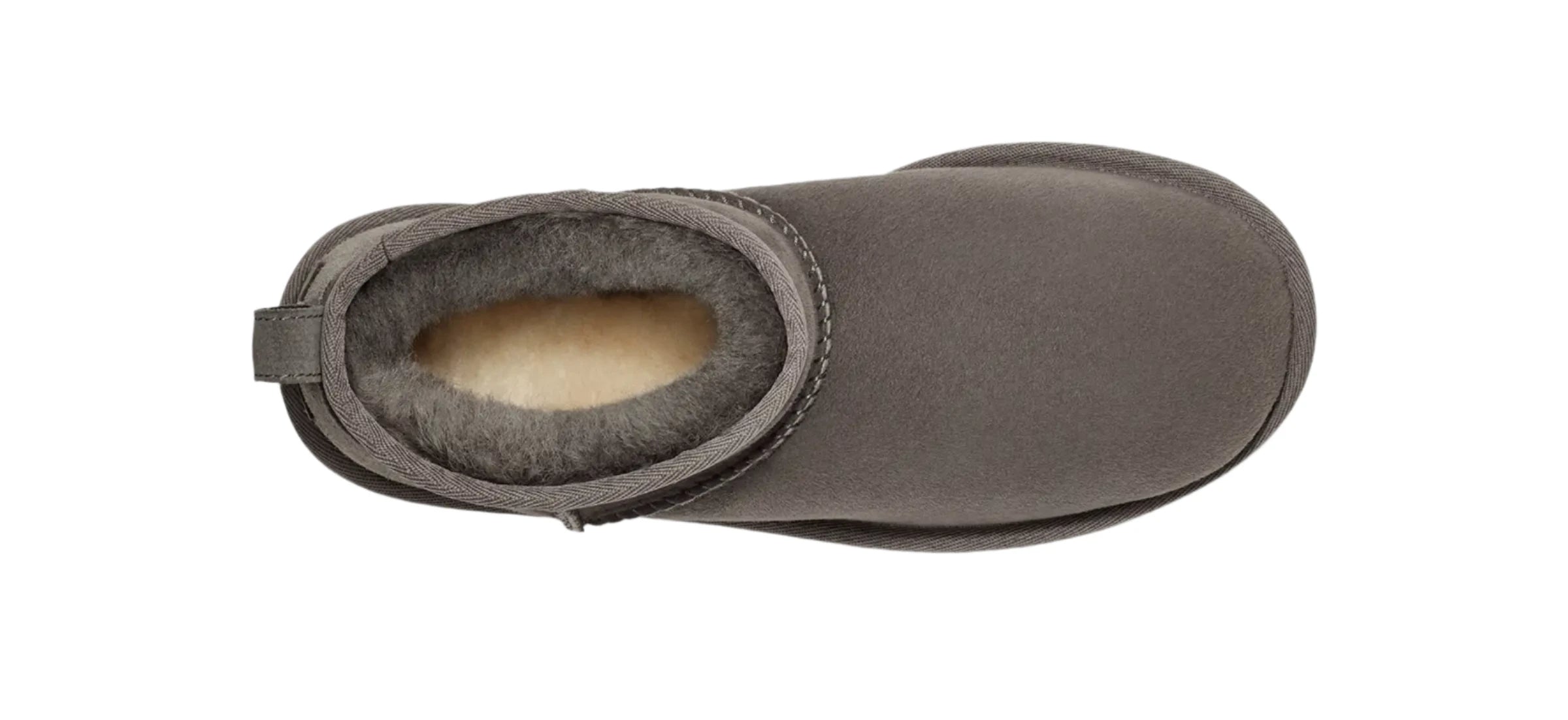 The outsole of this product is either a sugarcane EVA outsole, which is a responsible compound using sugarcane foam that allows us to reduce dependency on fossil fuels by replacing petroleum-based ethylene, or a Treadlite by UGG™ outsole.