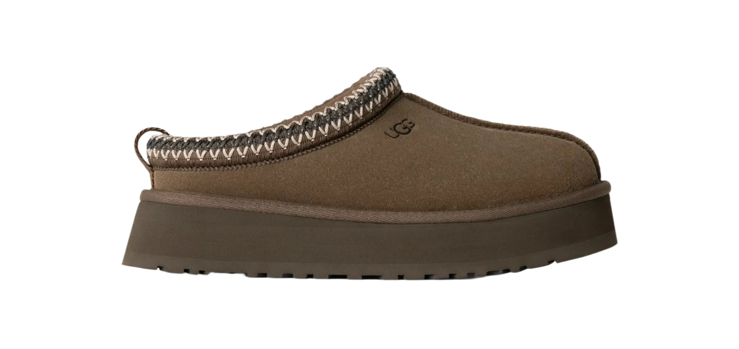 This Ugg tazz slip-on has the same color of the upper as the midsole