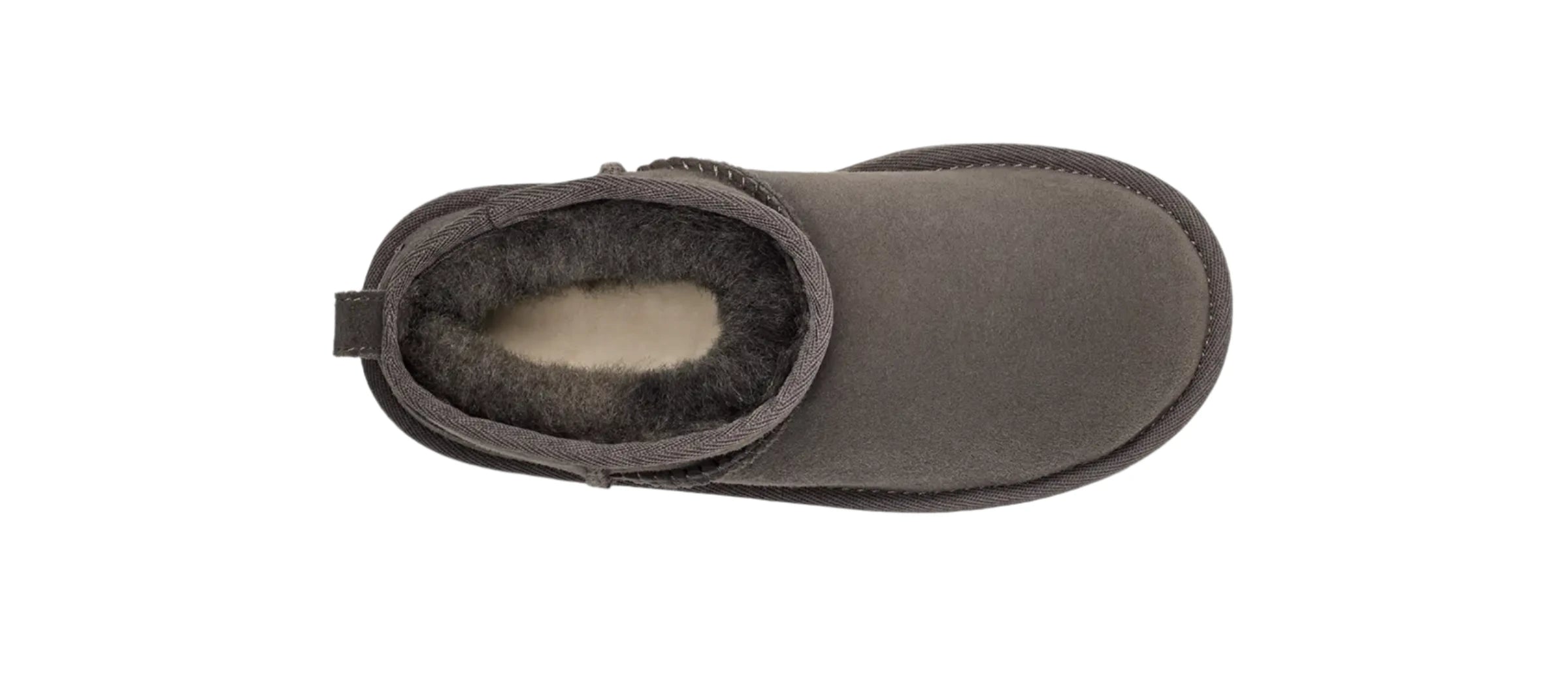 The outsole of this product is either a sugarcane EVA outsole, which is a responsible compound using sugarcane foam that allows us to reduce dependency on fossil fuels by replacing petroleum-based ethylene, or a Treadlite by UGG™ outsole