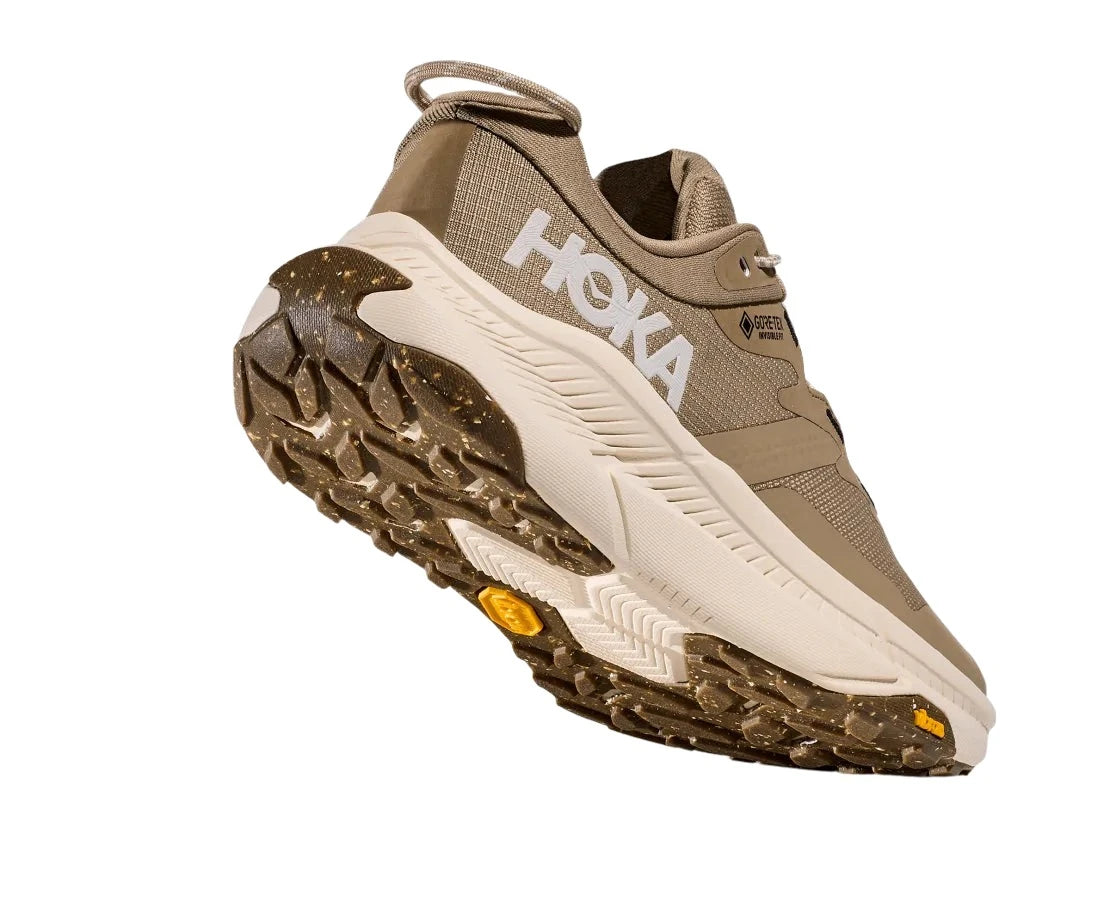 The Hoka Transpoprt has a speckled Vibram outsole that matches the vibe of the shoe