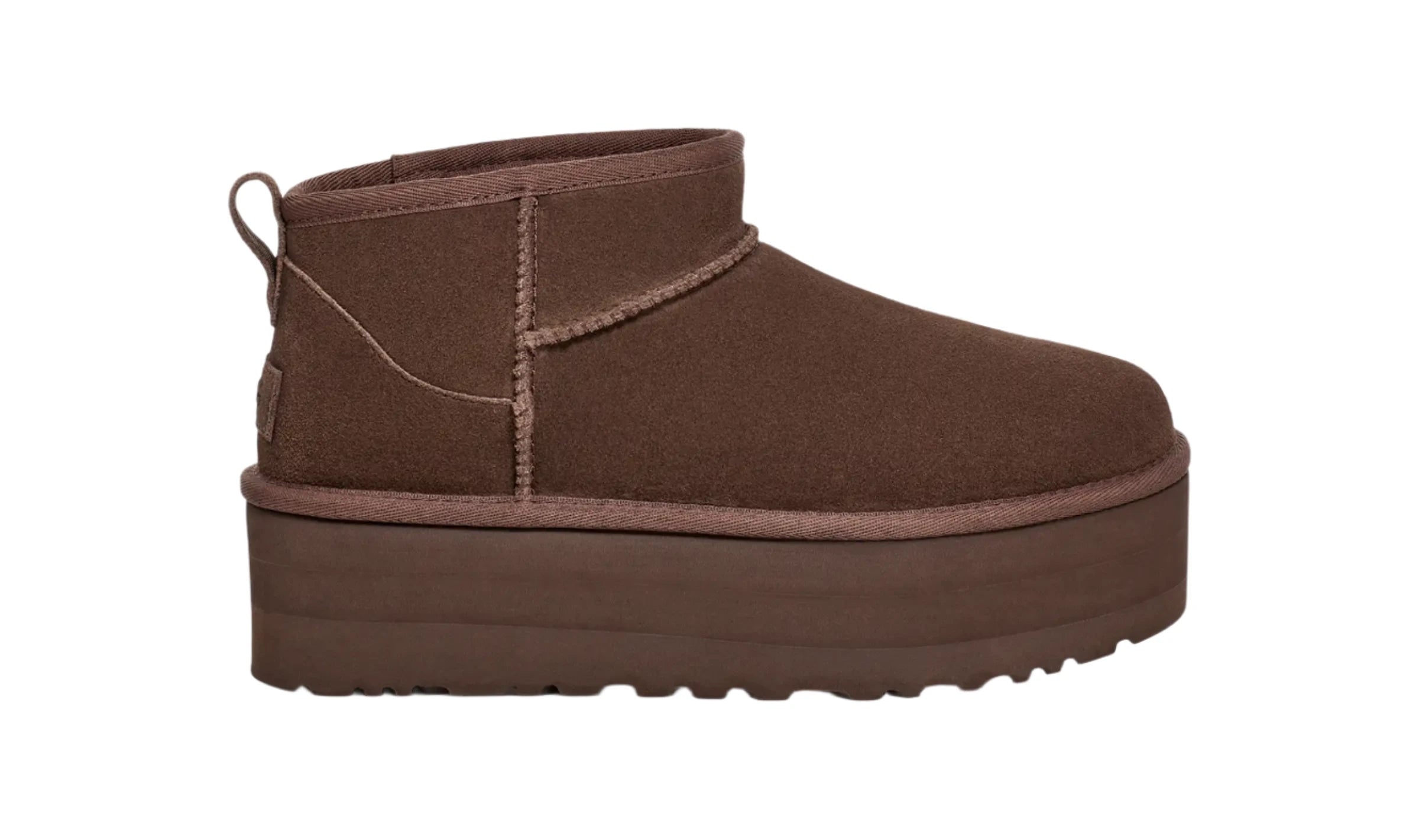 The platform on the Classic Ugg brings an elevated level of fashion