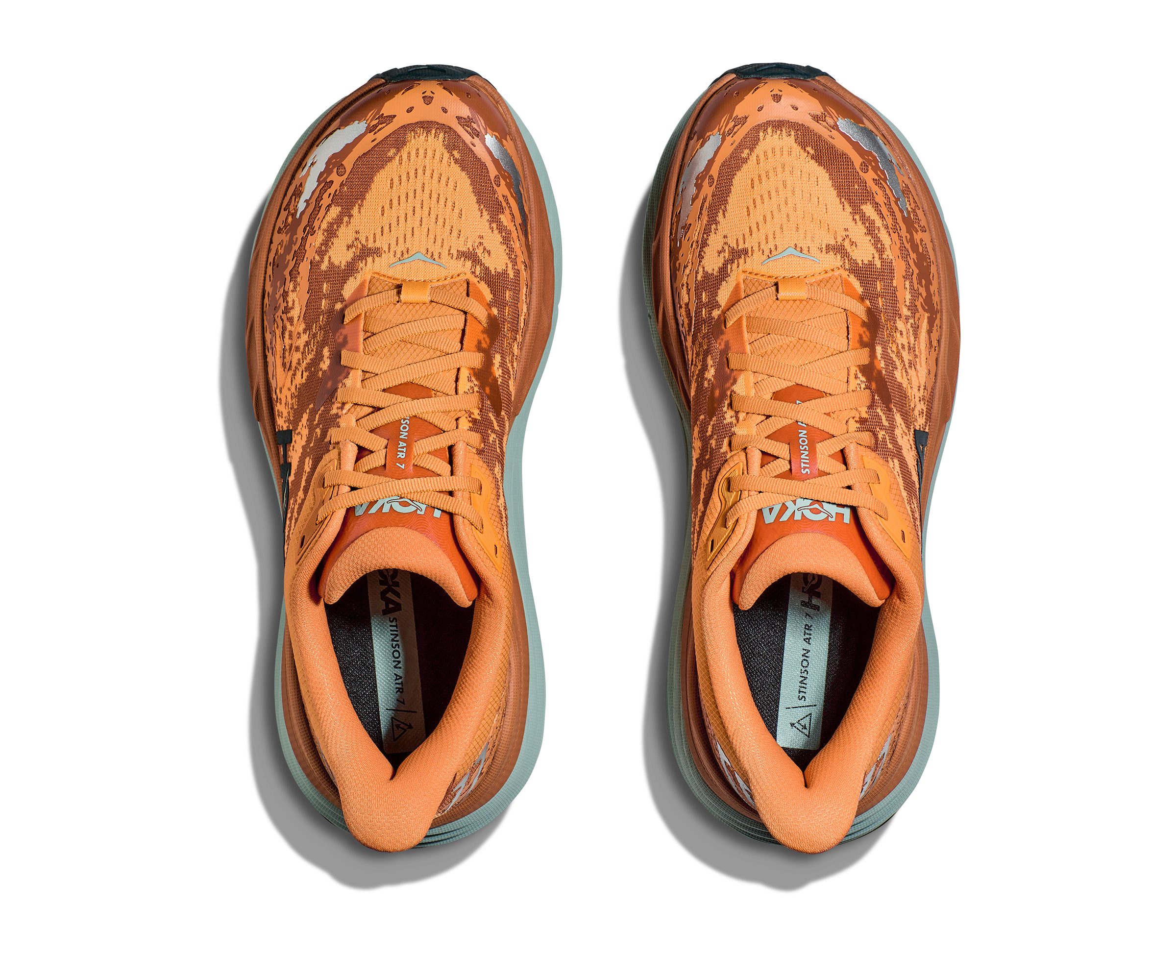 Top view of the Men's Stinson 7 in the color Amber Haze/Amber Brown
