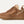 Tan sneaker with sherpa lining on a white background