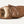 Tan sneaker with sherpa lining on a white background