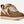 Tan and brown sneaker on a white background