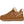 Kids tan sneaker on a white background