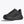 All Black running  and walking shoe on a white background