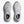Pair of Hoka running shoes on a white background