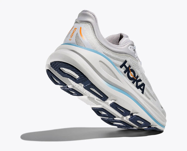Hoka running shoe on a white background
