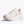 White athletic shoe on a light gray background