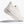 White athletic shoe on a white background