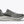 Gray Clifton 10 mens running shoe with white sole on a white background