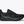 Black Hoka running shoe on a white background